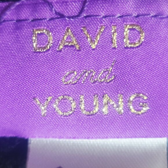 NWOT! DAVID & YOUNG Studded Knit Beanie in Black - OS - Picture 3 of 6